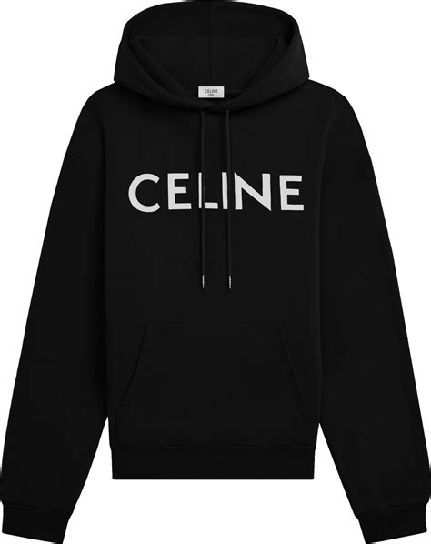 celine hoodie woman|celine hoodie black and white.